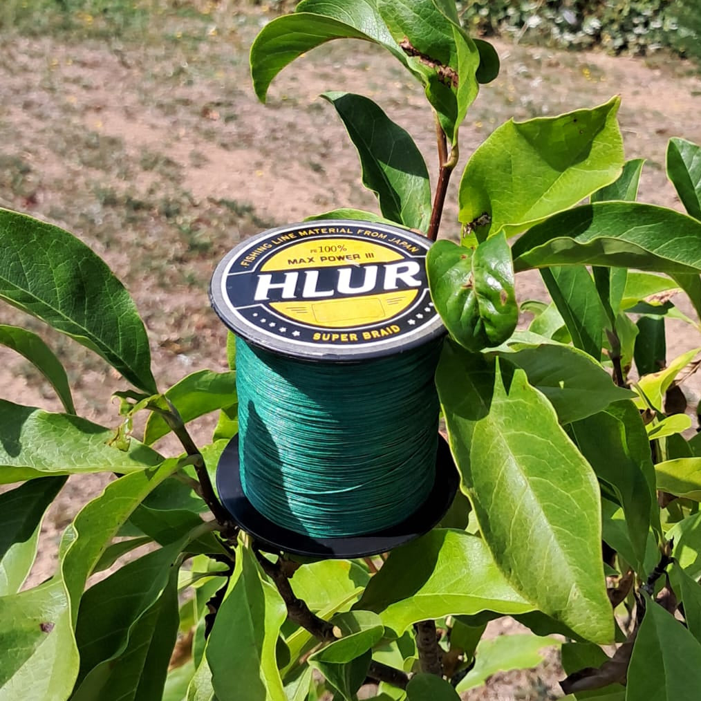 NEO GREEN 8-Strand Low-Visibility Braided Fishing Line