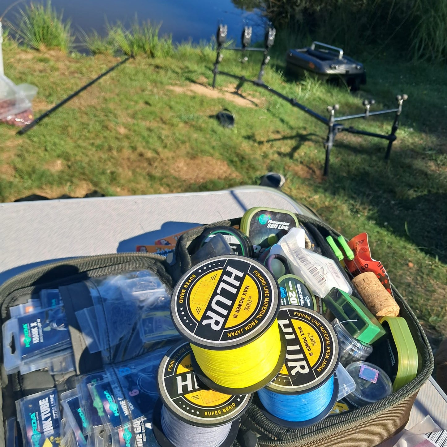 FIELD YELLOW 8-Strand High-Visibility Braided Fishing Line