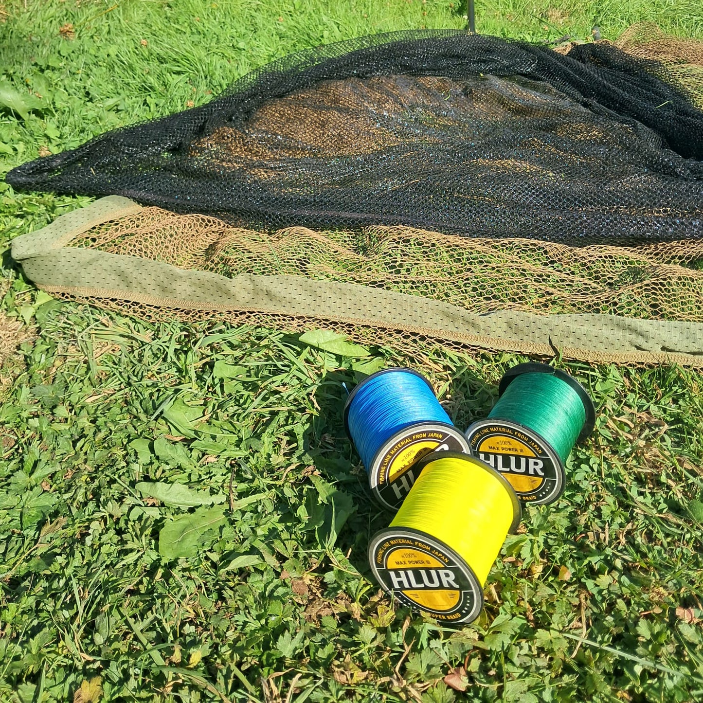 FIELD YELLOW 8-Strand High-Visibility Braided Fishing Line