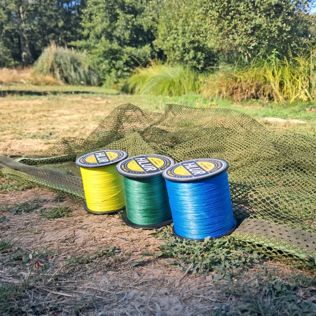 FIELD YELLOW 12-Strand High-Visibility Braided Fishing Line