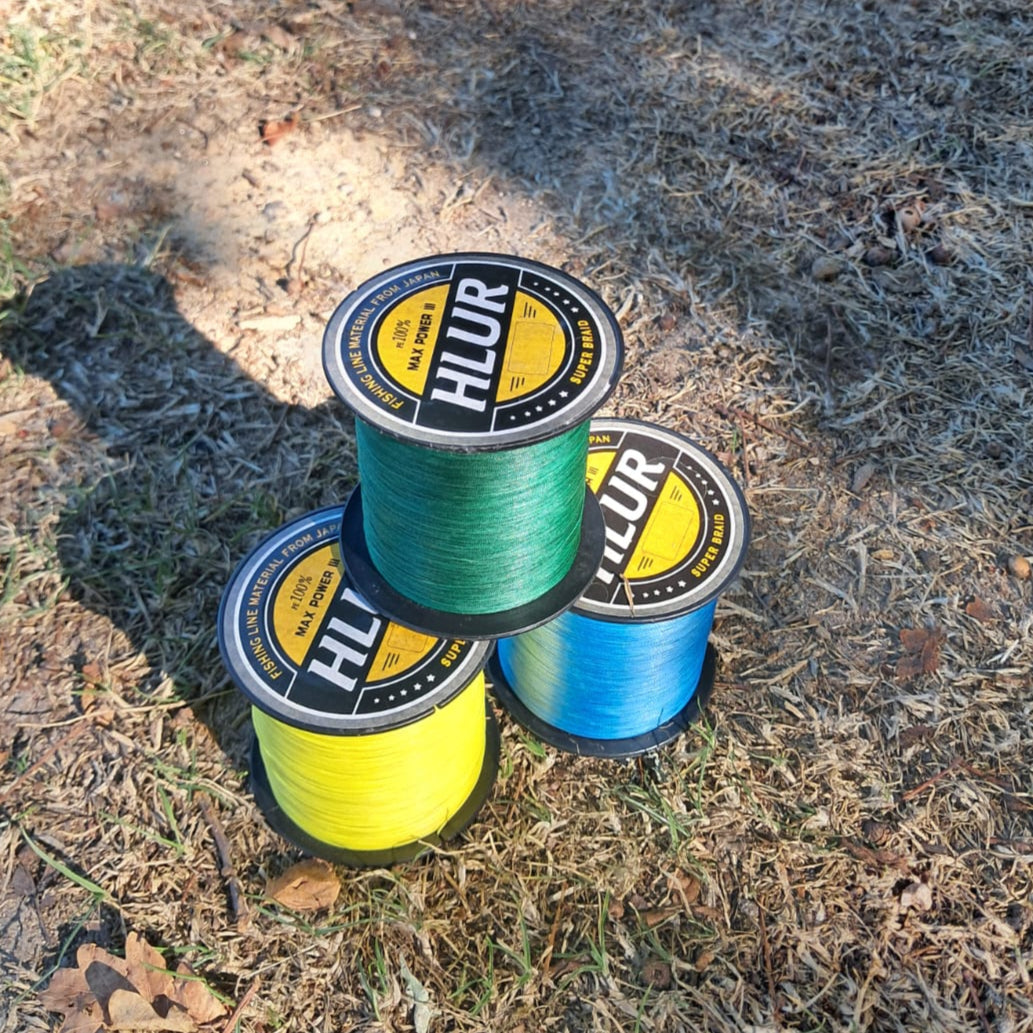 NEO GREEN 8-Strand Low-Visibility Braided Fishing Line