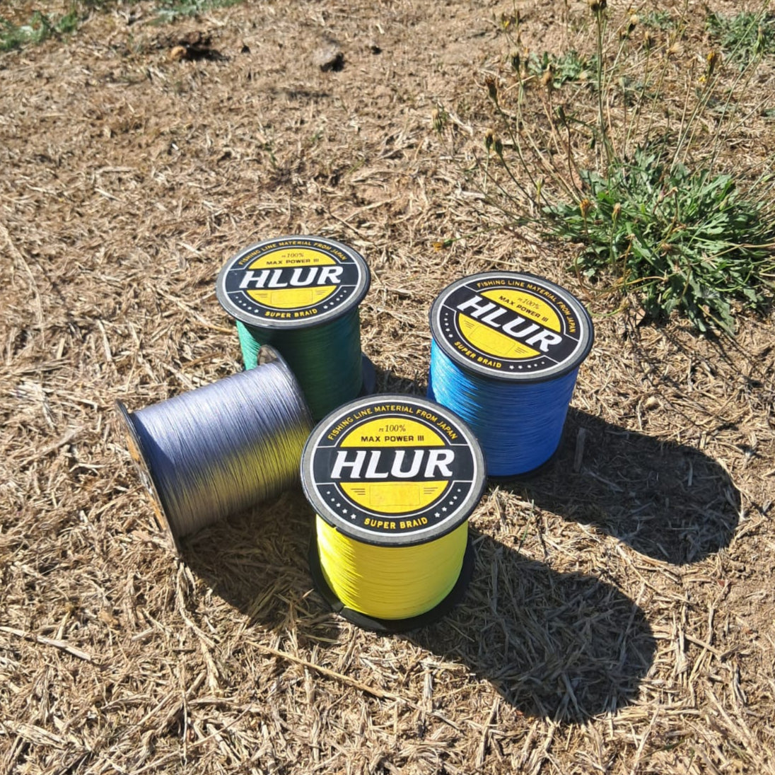 STEEL GREY 12-Strand Ultra-Tough Braided Fishing Line