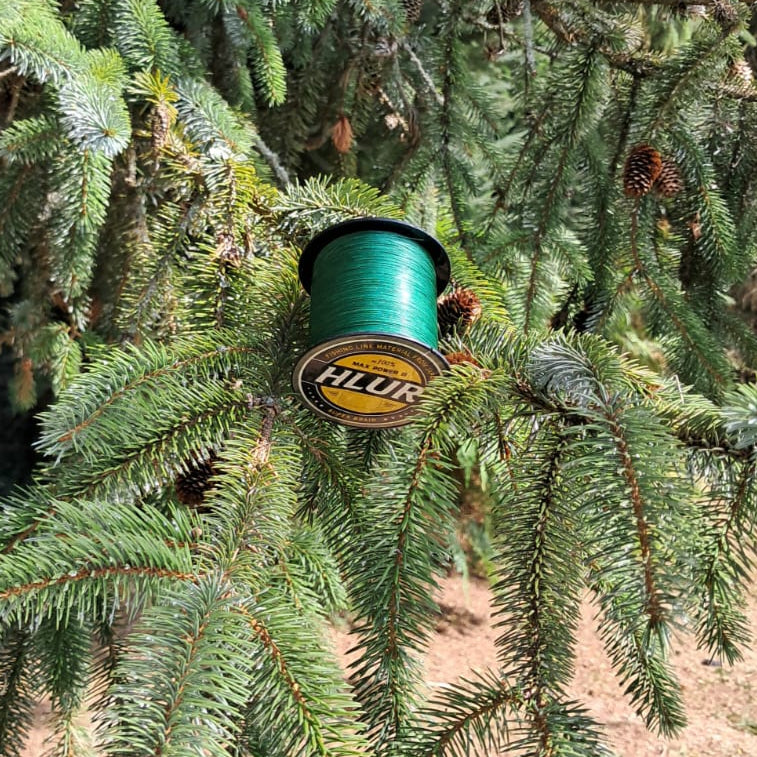 NEO GREEN 12-Strand Low-Visibility Braided Fishing Line