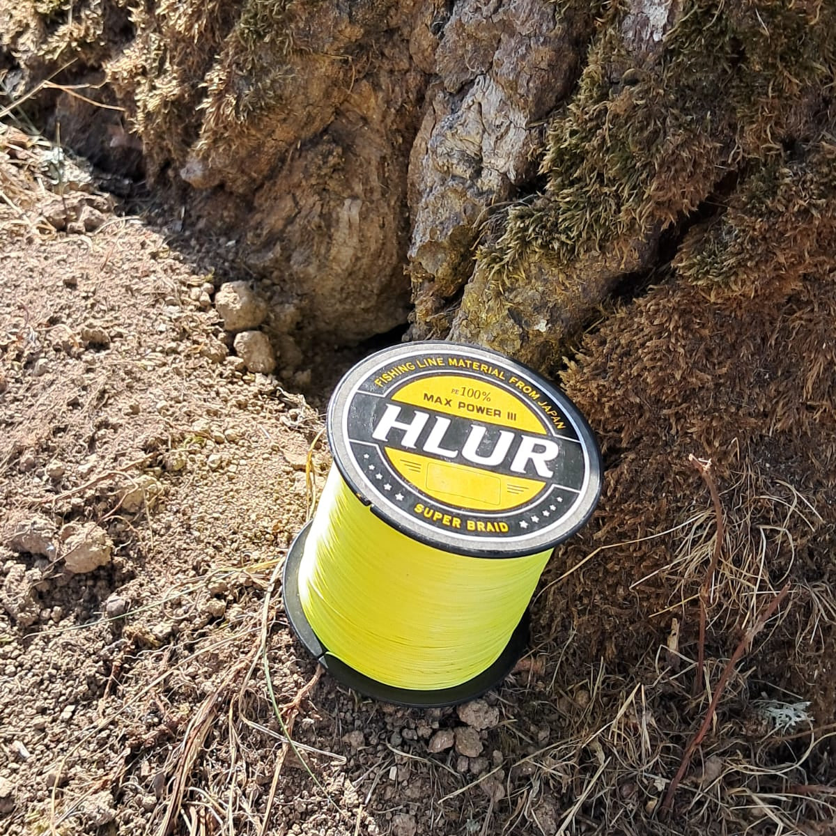 FIELD YELLOW 8-Strand High-Visibility Braided Fishing Line