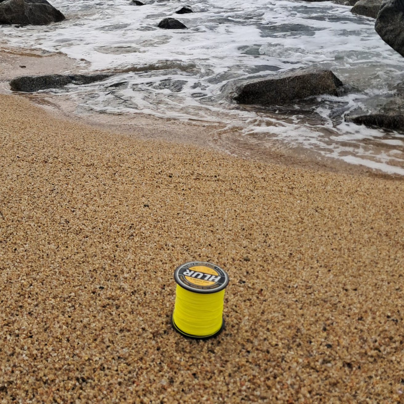 FIELD YELLOW 8-Strand High-Visibility Braided Fishing Line