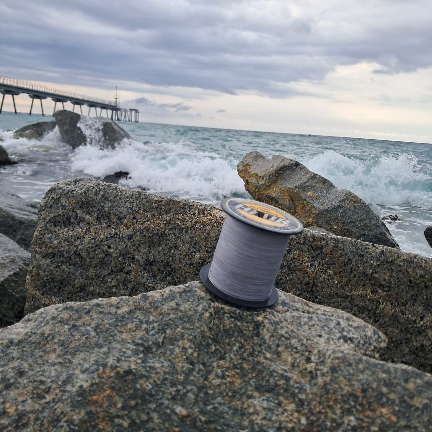 STEEL GREY 12-Strand Ultra-Tough Braided Fishing Line