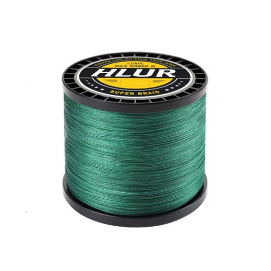 NEO GREEN 8-Strand Low-Visibility Braided Fishing Line